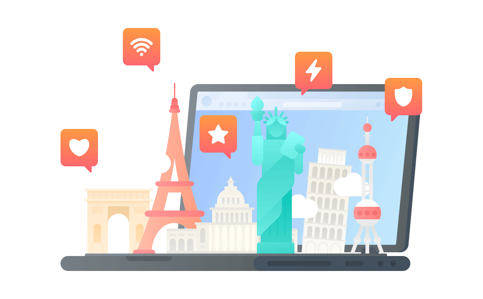 在南极洲连接到中国的软件 - 大陆VPN